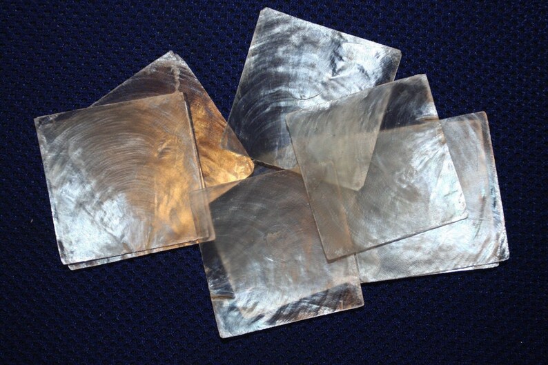 2 inch Capiz Squares Top Quality Bulk Priced