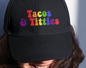 Regalos lésbicos para novia, Sombrero de taco lésbico, Regalos de pareja lesbiana, Regalos lésbicos, Regalo lésbico divertido, Tacos y tetas