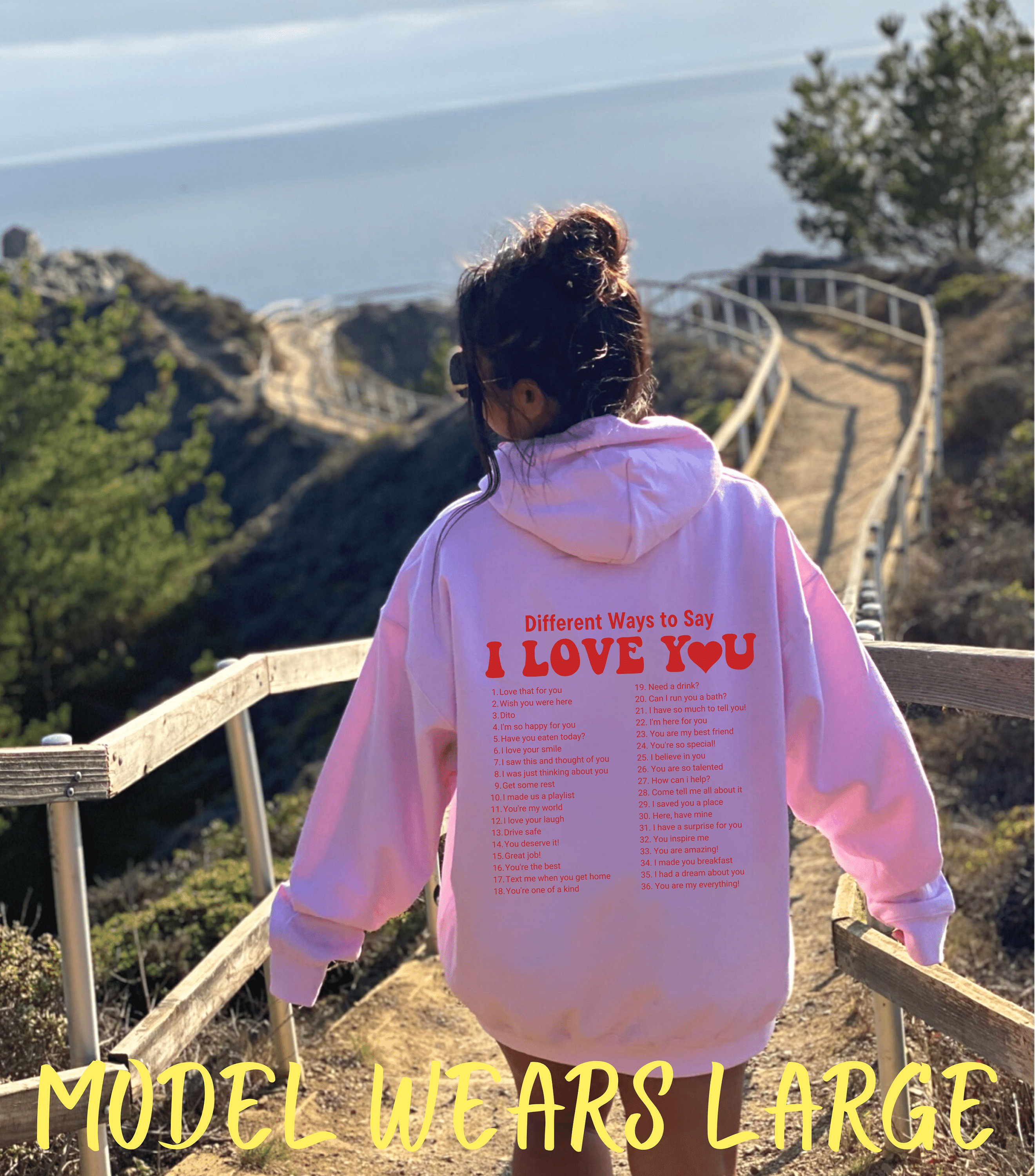 I think i deals love you hoodie phora