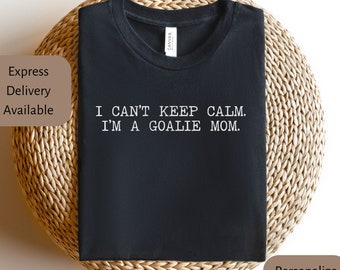 Portero mamá camisa fútbol portero mamá lindo juego día camiseta regalo para mamá portero mamá portero mamá camiseta mamá regalo para el cumpleaños del día de la madre