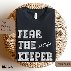 Camiseta personalizada para mãe goleira, presente para o dia das mães, camiseta para mãe goleira, mãe goleira de futebol, dia de jogo, presente para mãe, mãe goleira, camiseta personalizada