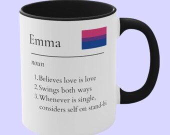 Lesbian Bisexual Gifts for Girlfriend Boyfriend, LGBTQ Mug, Love is Love Mug, I swing both ways, Lesbian Gifts for Girlfriend
