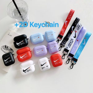 nike off white airpod case with lanyard