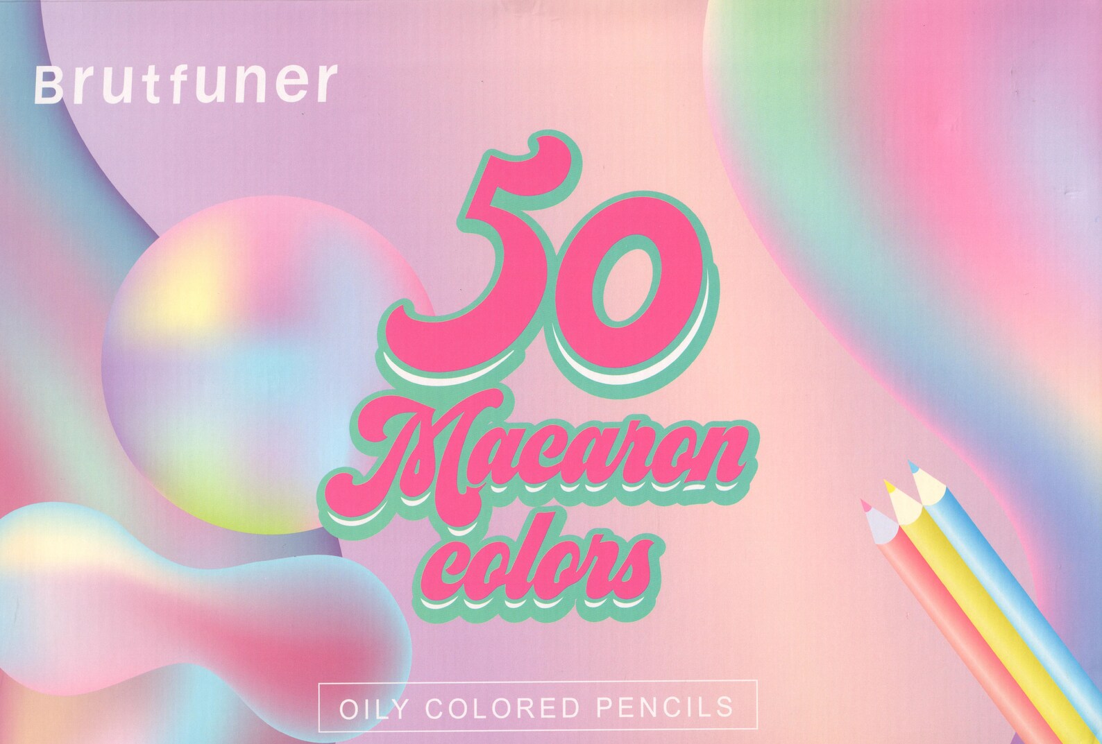 Swatch Chart for the Brutfuner Macaron Colors 50 Count Premium - Etsy