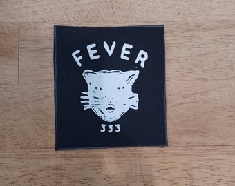 Parche Fever 333 Parche punk Parche de lona DIY