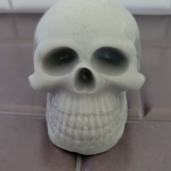 Skull hand soap donkey's milk handcrafted 4.5 oz goth gifts party favors novelty soap skeleton skull soap new scents!