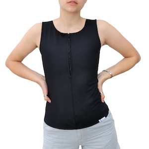 SWIMMING BINDER Swimsuit Chest Binder for Transgender,  FTM Swimwear, Sport bra, flat chest ftm f2m - to compress chest, made in Europe!