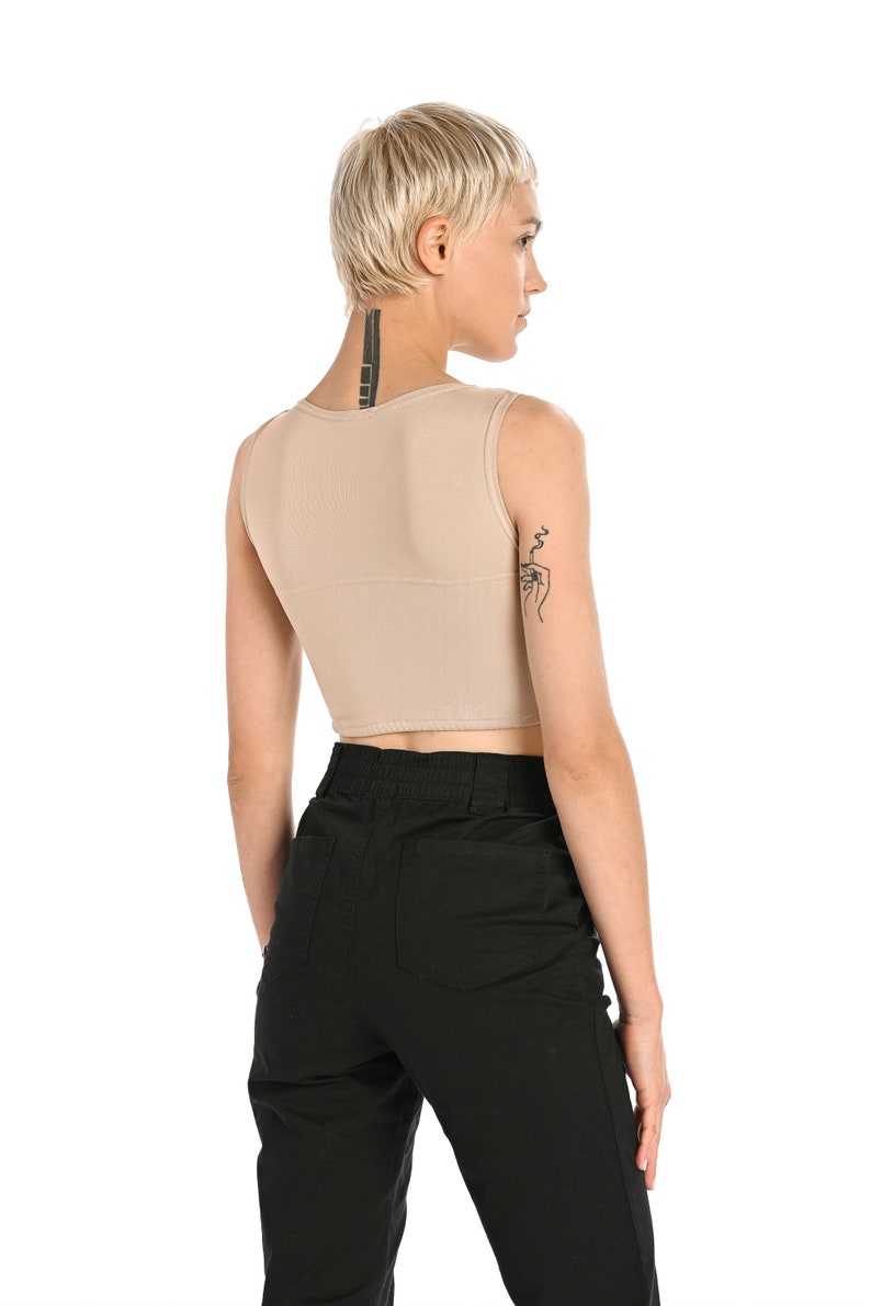 Binder With Zipper Chest Binder for Transgender Sport Bra Etsy