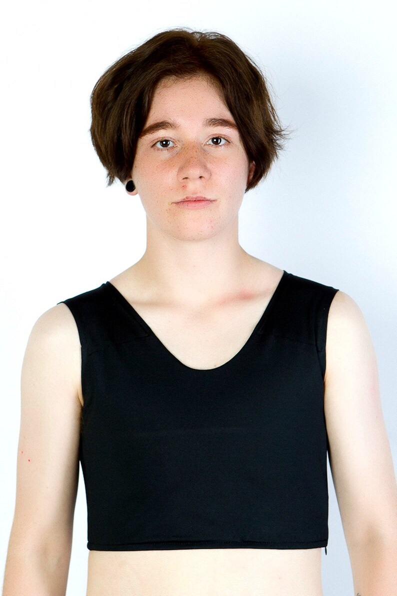 Binder with zipper Chest Binder for Transgender Sport bra Etsy