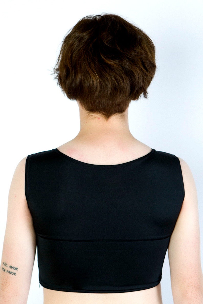 Binder with zipper Chest Binder for Transgender Sport bra Etsy