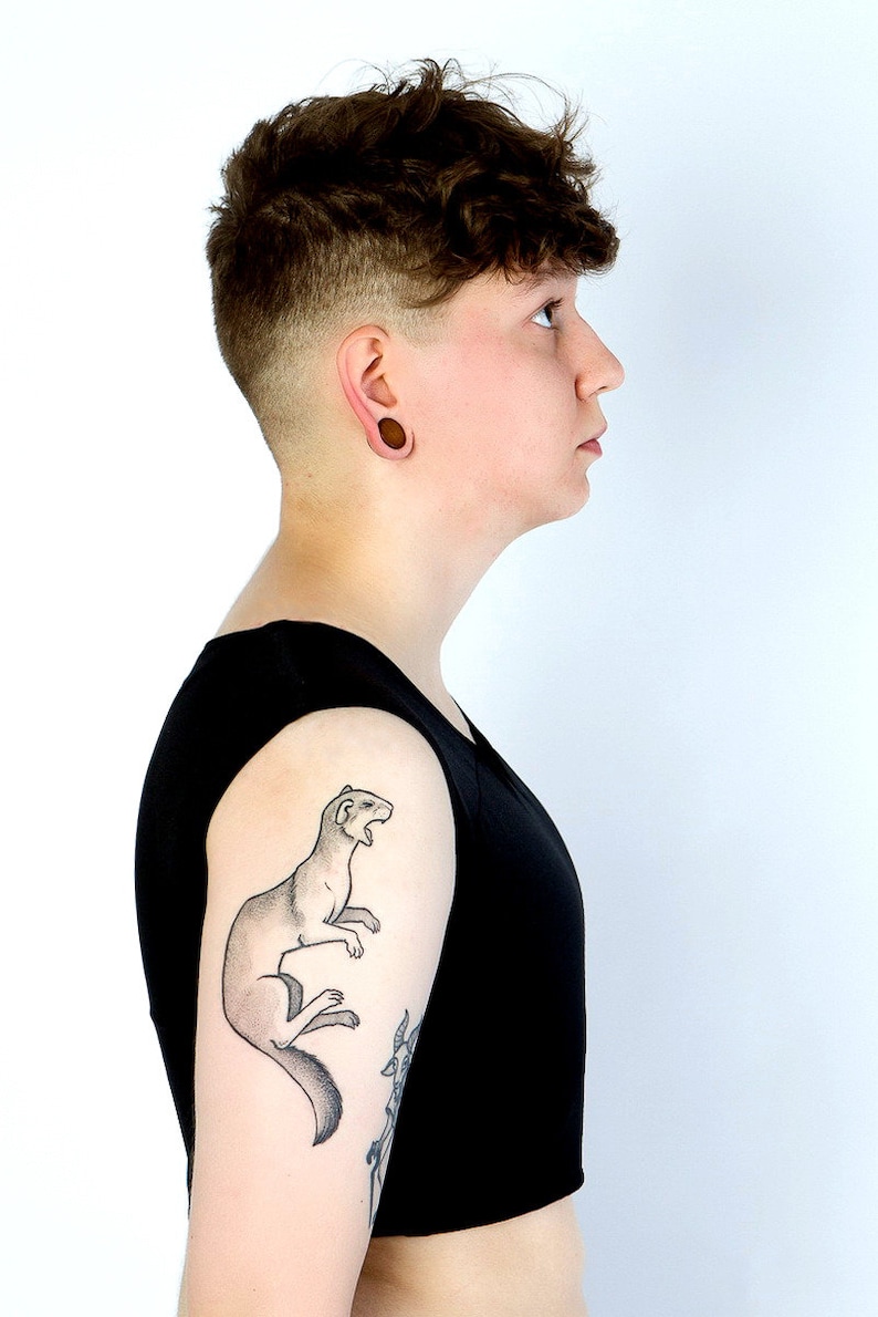 Basic Binder Chest Binder for Transgender Sport bra flat Etsy