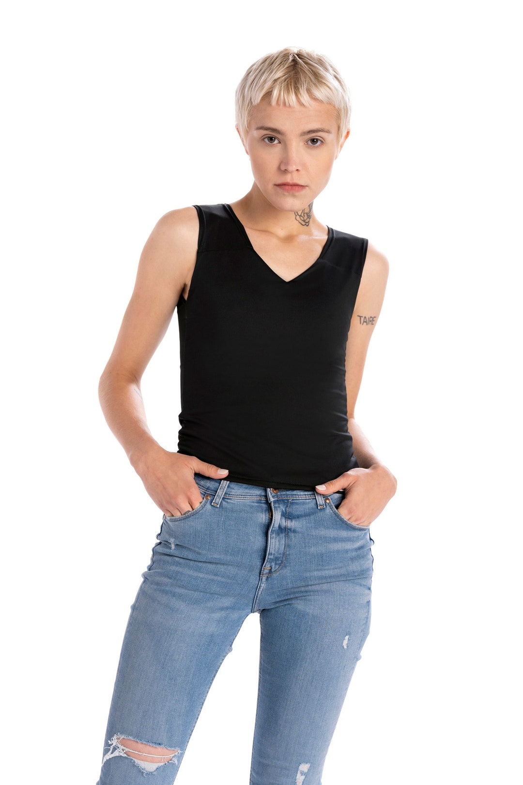 Binder, Chest Binder for Transgender, Sport Bra, Flat Chest Ftm F2m to