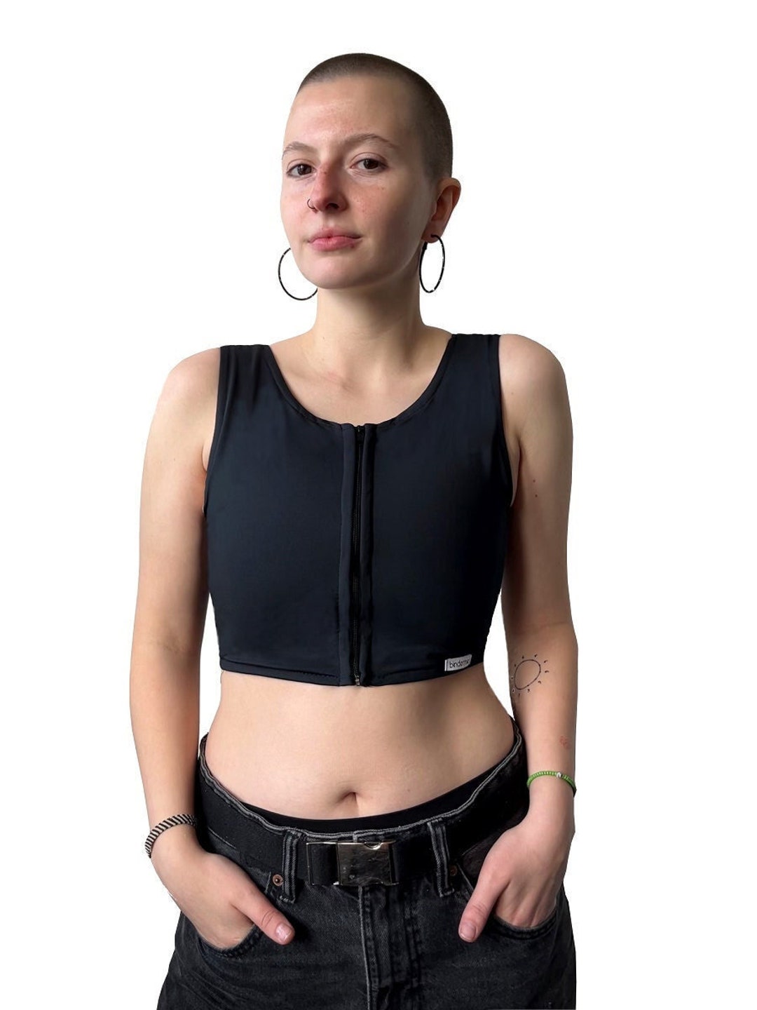 SWIMMING BINDER, Swimsuit Chest Binder for Transgender, FTM Swimwear
