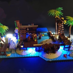 LED Lighting Kit for LEGO 21322 Ideas Pirates of Barracuda Bay image 2