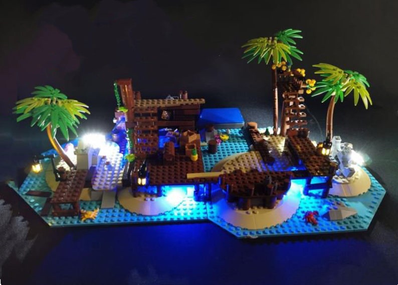 LED Lighting Kit for LEGO 21322 Ideas Pirates of Barracuda Bay image 2