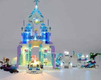 LED Lighting Kit for Lego 41148 Elsa's Magical Ice Palace