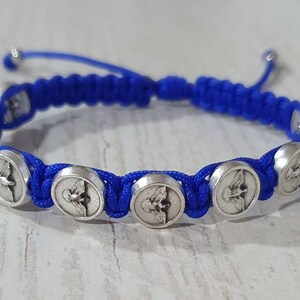 Heiliger Geist Armband, Konfirmation Armband, Konfirmation Gastgeschenk, katholischer Rosenkranz Armband
