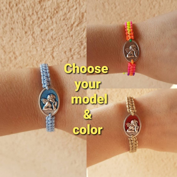 Bracciale Angelo Custode In Argento – Regalo Cresima E Comunione Per Ragazza, Gioiello Simbolo Di Protezione - copertina