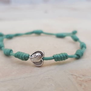 Pulsera de rosario de cordón anudado Pulsera católica San Benito Medalla milagrosa Hombres Mujeres Niños Cruz de oración Pulsera del Espíritu Santo Medjugorje