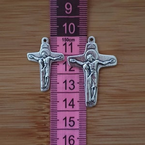 Cruz de María con Jesús a granel 5,10,20,50,100 Cruz católica, Crucifijo de la Madre María, Crucifijo de María al lado de Jesús, Crucifijo de María Jesús