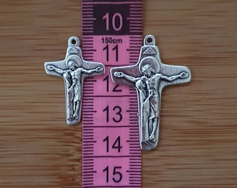 Mary with Jesus cross bulk 5,10,20,50,100 Catholic cross, Mother Mary crucifix, Mary at the side of Jesus Crucifix, Mary jesus crucifix