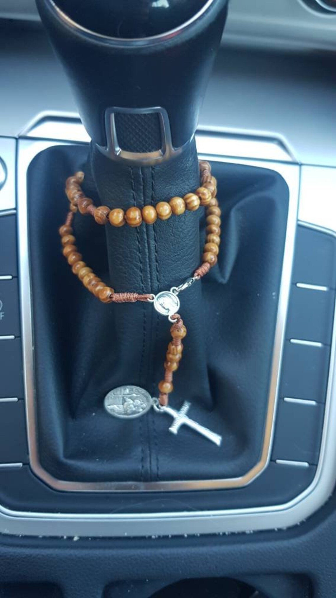 Auto Rosary Small Rosary for Car Rear View Mirror Hanger - Etsy