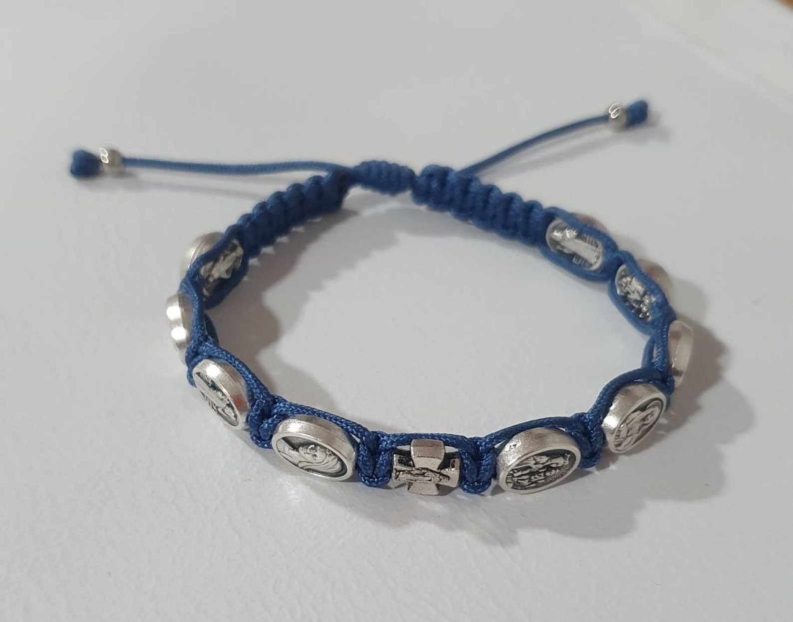 All Saints Bracelet Catholic Saint Bracelet Christian Etsy