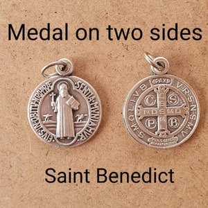 WHOLESALE St Benedict medal, Bulk 5 10 20 50 or 100 Saint Benedict medal