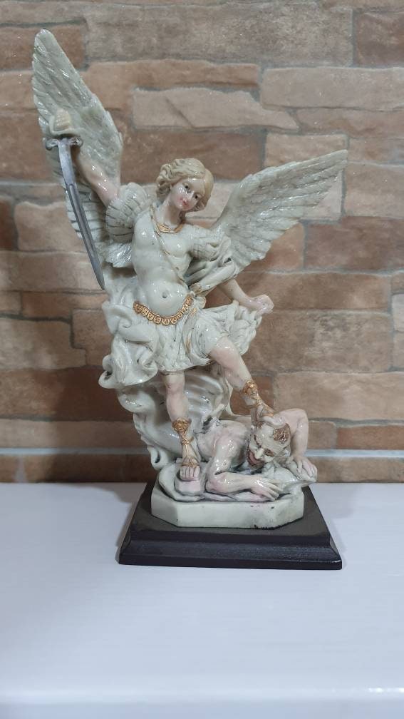 St. Michael Statues 9 Catholic Statues Michael Etsy