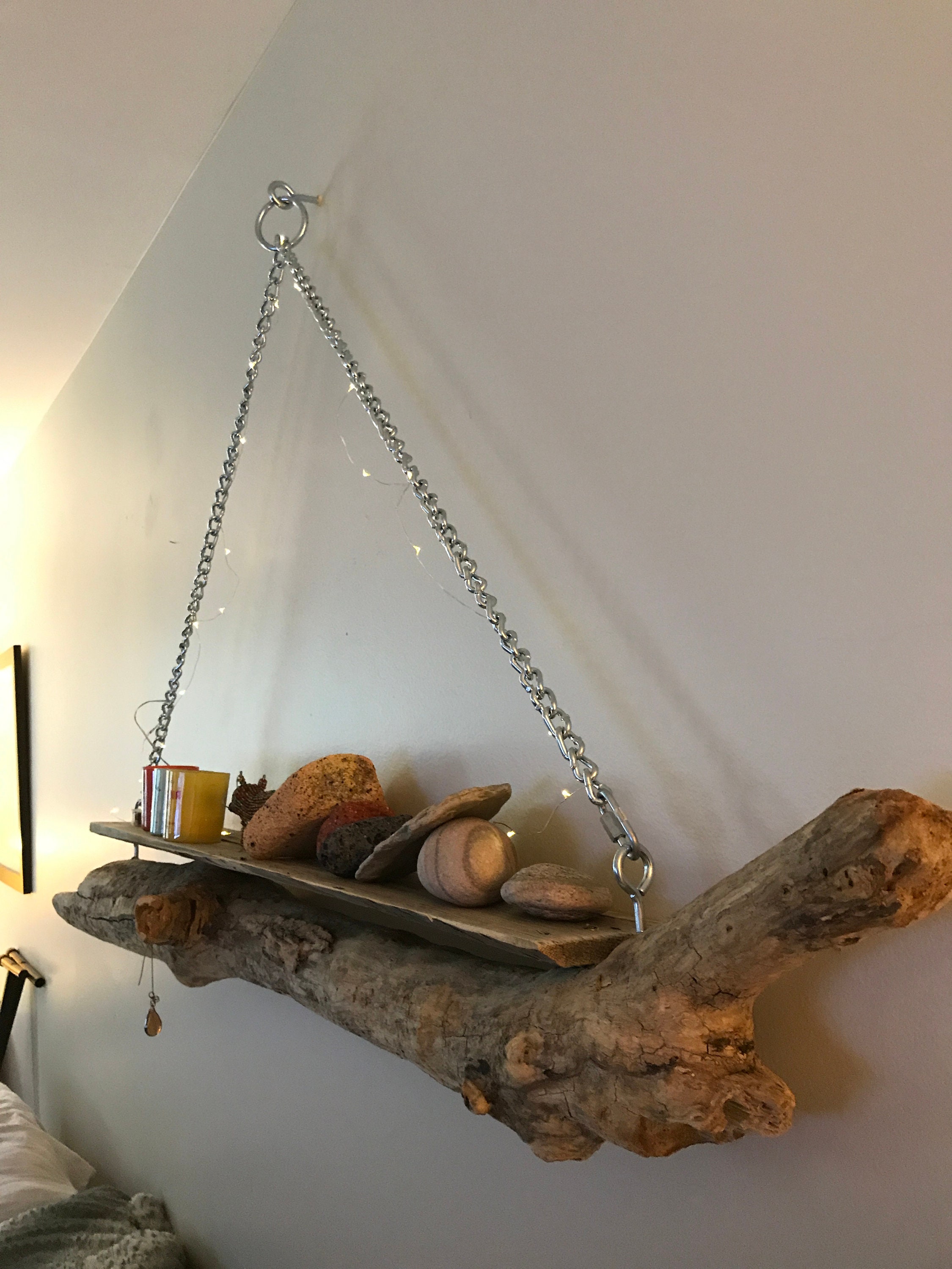 Custom Driftwood Floating Shelf Etsy
