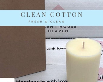 Clean Cotton Soy Wax Votive Candles