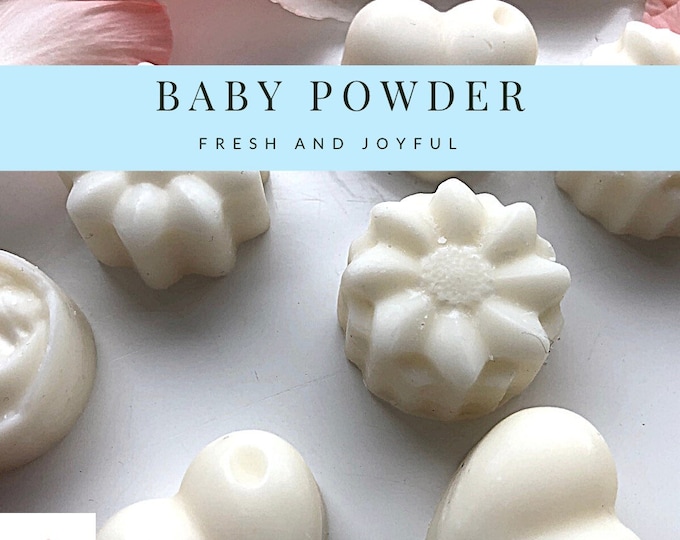 Featured listing image: Baby Powder Soy Wax Melts