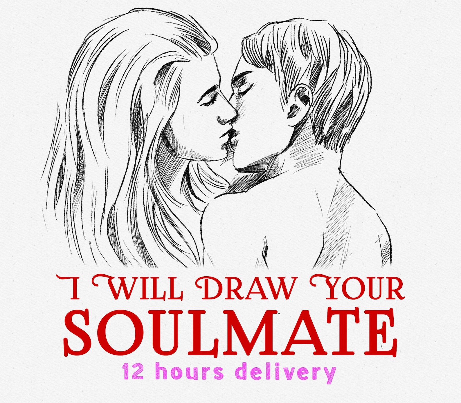 I Will Draw Your Future Soulmate, Soulmate Drawing, Love Reading, Artistic Psychic, Same Day Psychic Reading