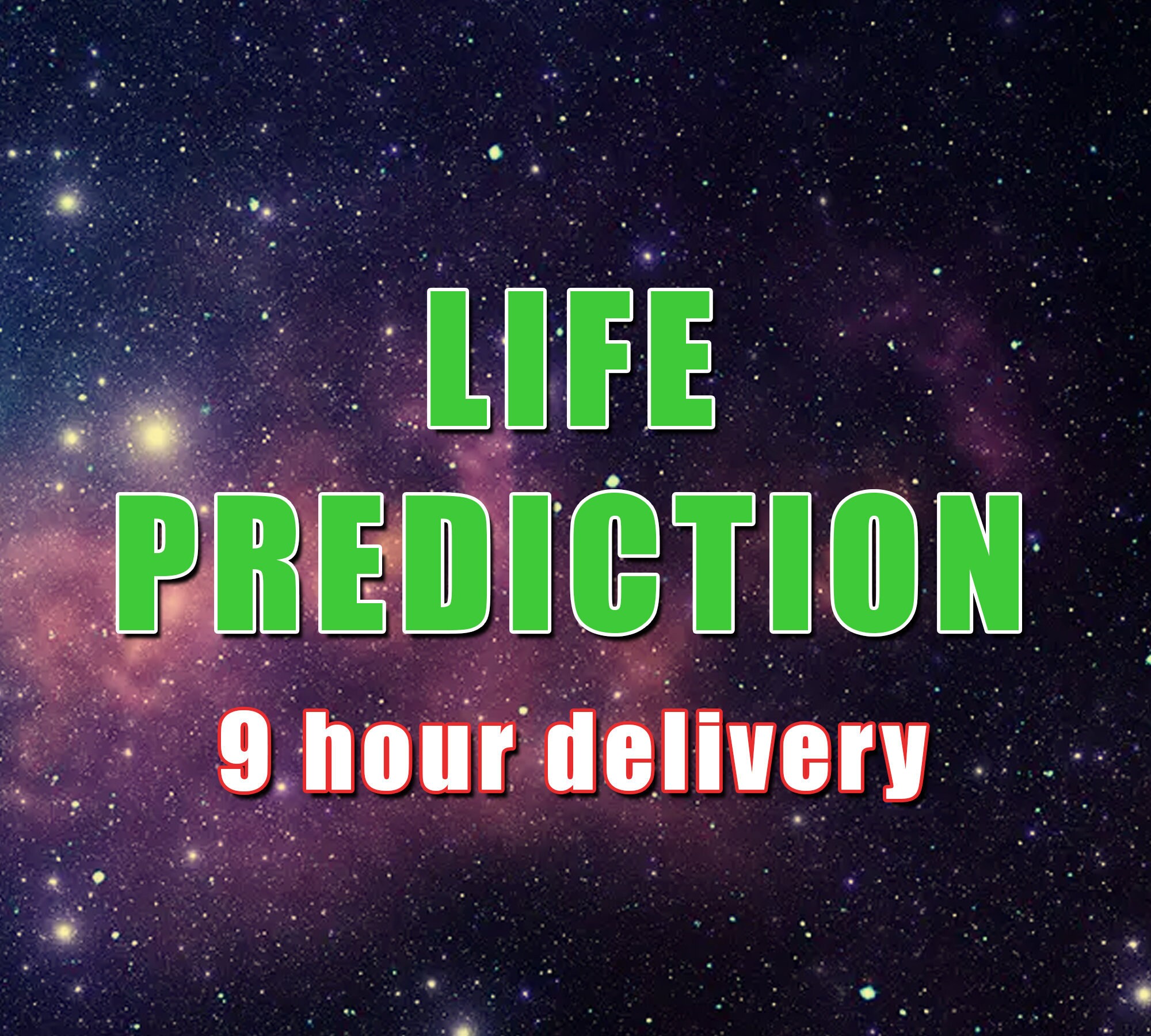 Life Prediction Psychic Predictions Within 9 Hours Etsy