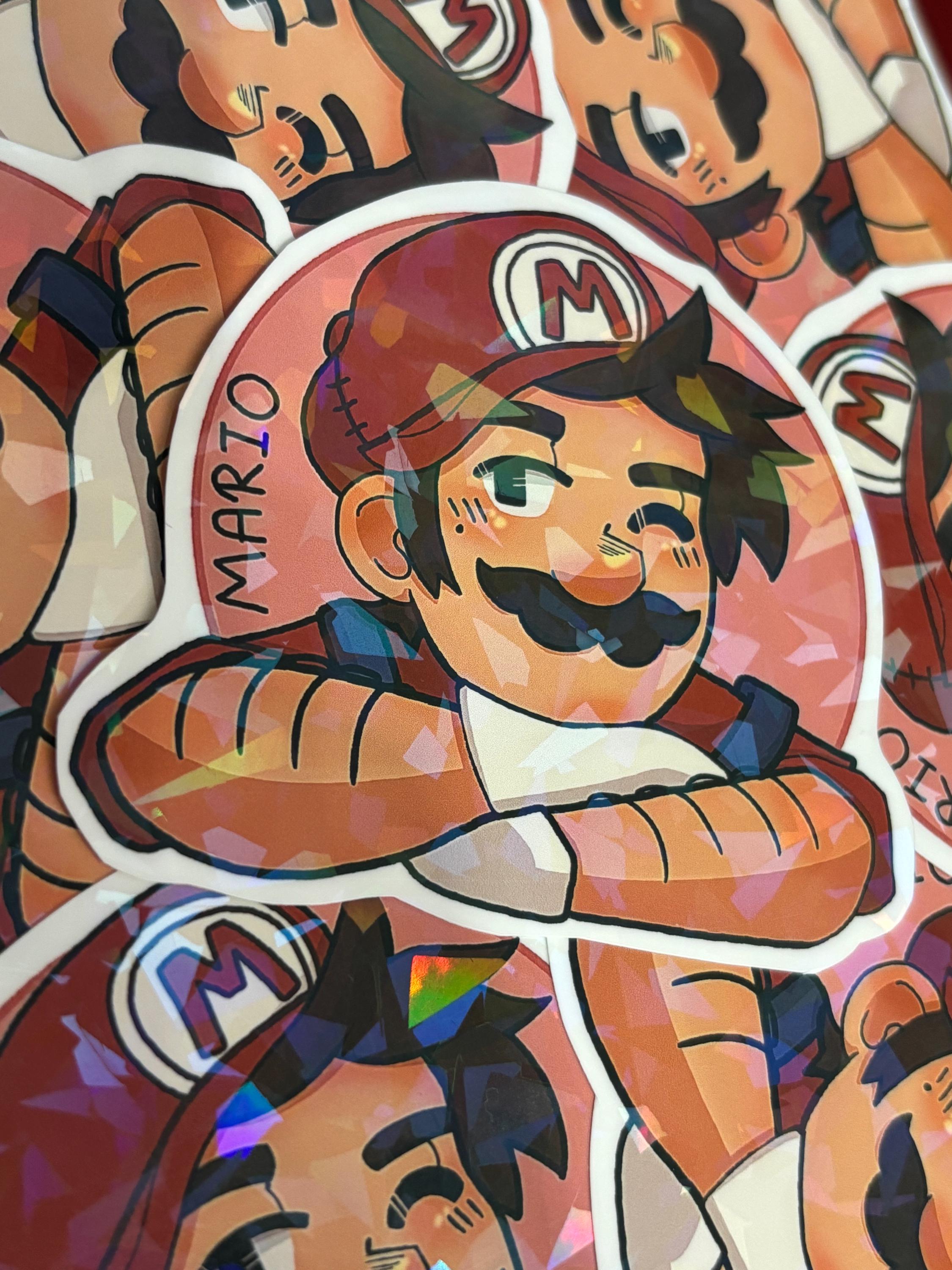 Super Mario Stickers - Etsy