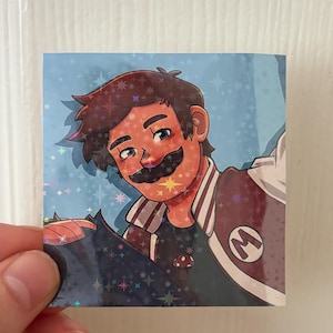 shimmery Mario Sticker!