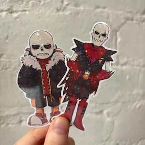 Undefell Sans and Papyrus stickers!