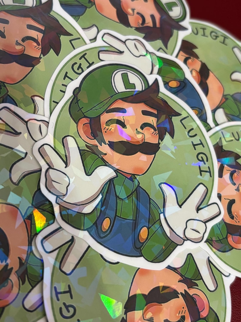 Super Mario Stickers - Etsy