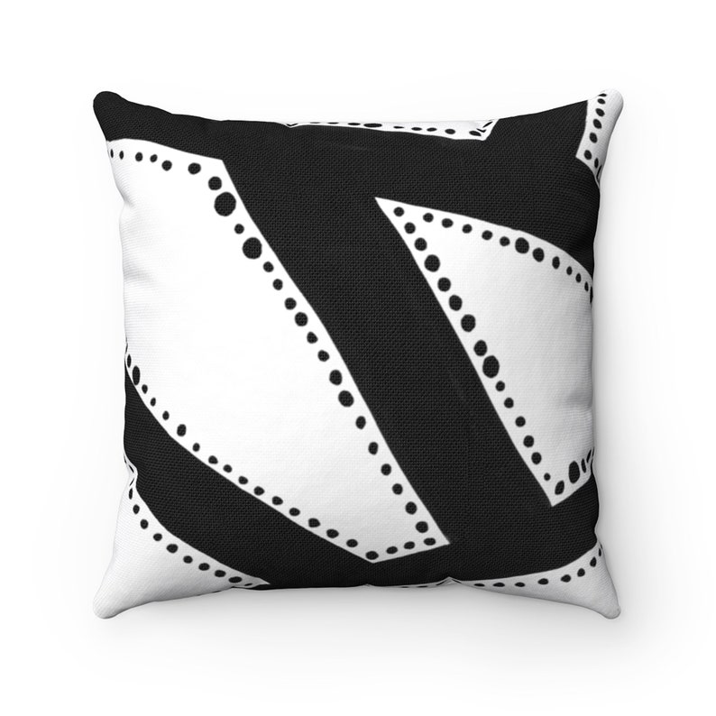 Modern Black and White Throw Pillow Farmhouse Living Room and Etsy
