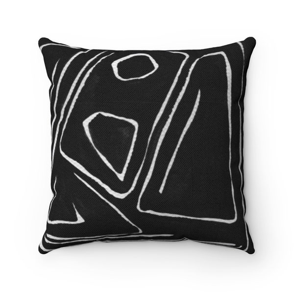 Black and White Pillows Etsy