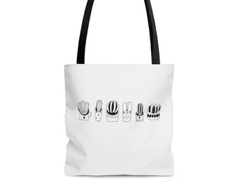 Cactus Cacti  AOP Tote Bag