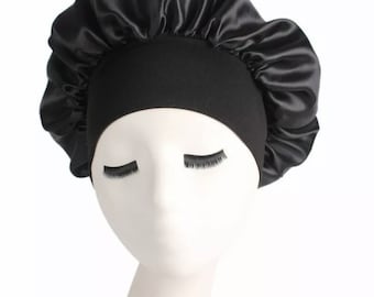 Luxury Silk satin night bonnet curly straight hair sleep hat turban sameday dispatch