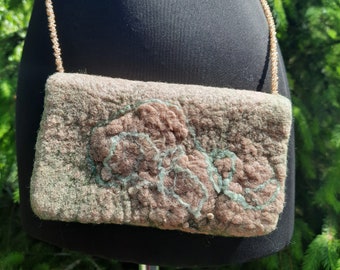 Little pink handbag-clutch Handbag over the shoulder Of Handbag-Wallet Clutch for Parties Gift for Wife Gift for Yourself