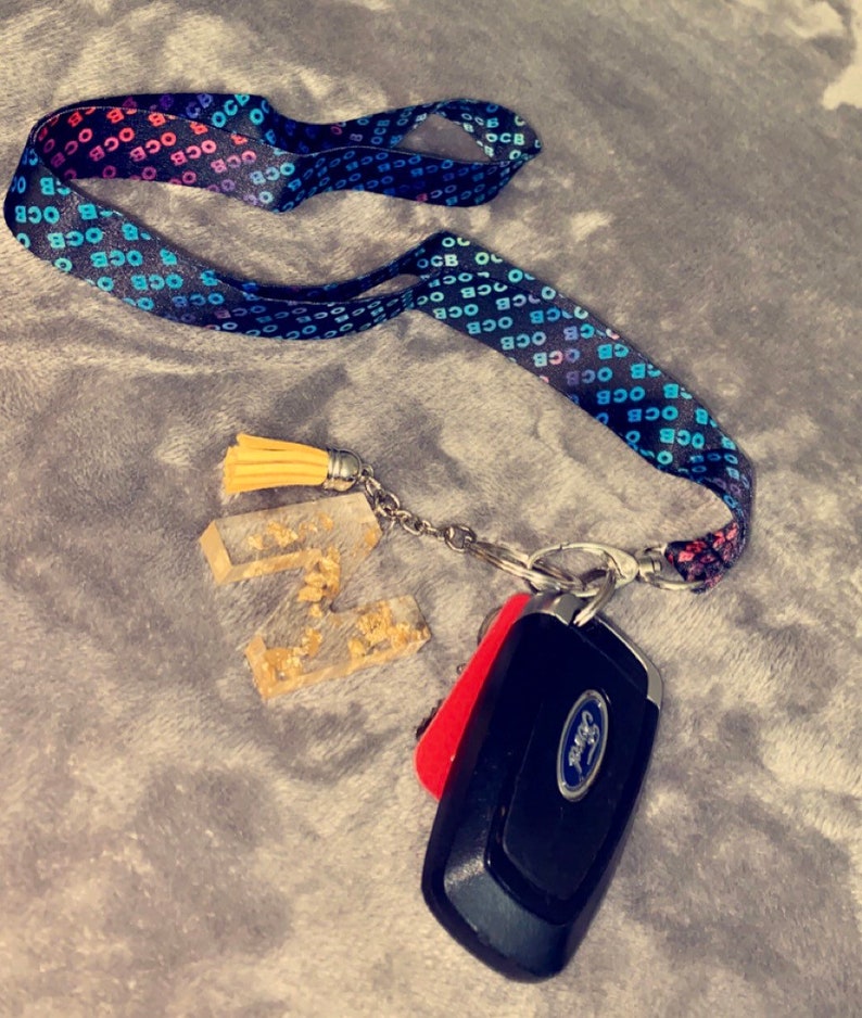 Letter N Keychain