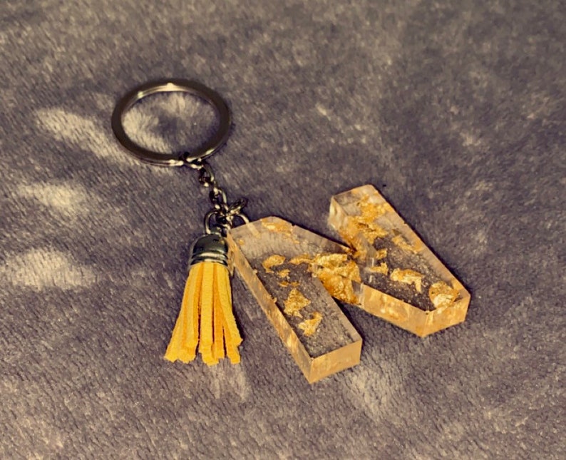 Letter N Keychain