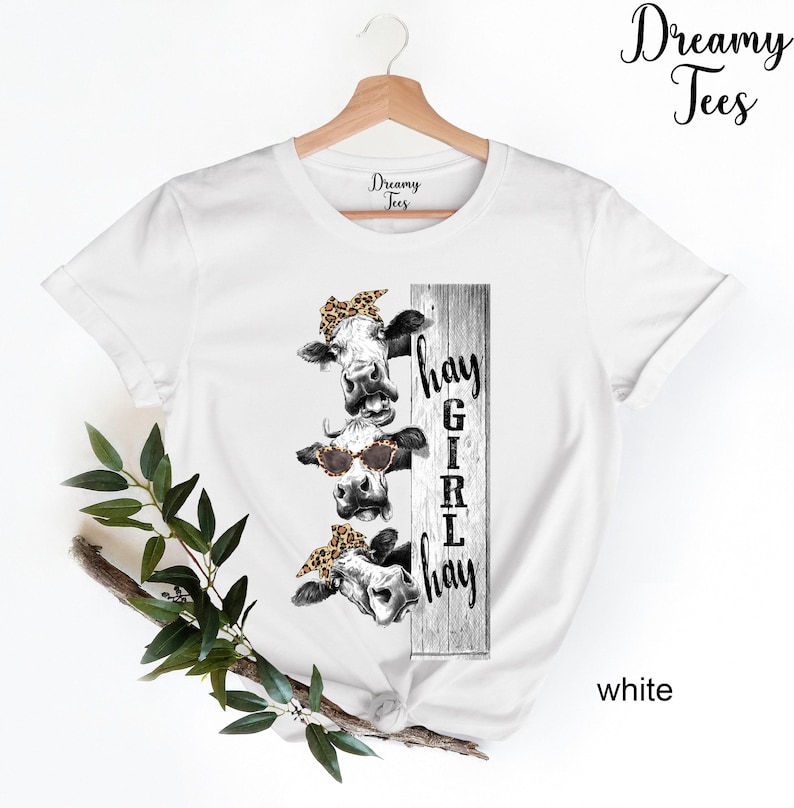 Funny Cow T-Shirt, Farm Animal Shirt image 4