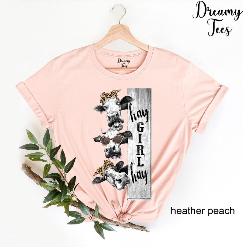 Funny Cow T-Shirt, Farm Animal Shirt image 2