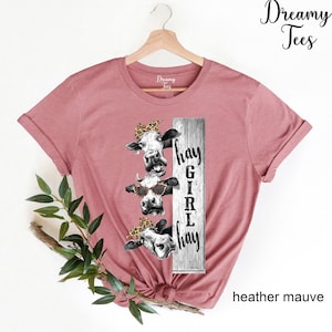 Funny Cow T-Shirt, Farm Animal Shirt image 1