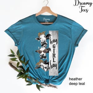 Funny Cow T-Shirt, Farm Animal Shirt image 3