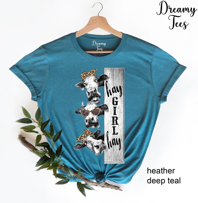 Funny Cow T-Shirt, Farm Animal Shirt image 3